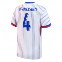 France Dayot Upamecano #4 Replica Away Shirt Euro 2024 Short Sleeve